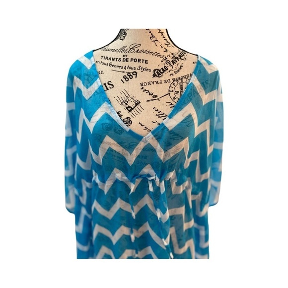 Echo Design Swim Cover Up With Tie NWT One Size - Picture 4 of 8